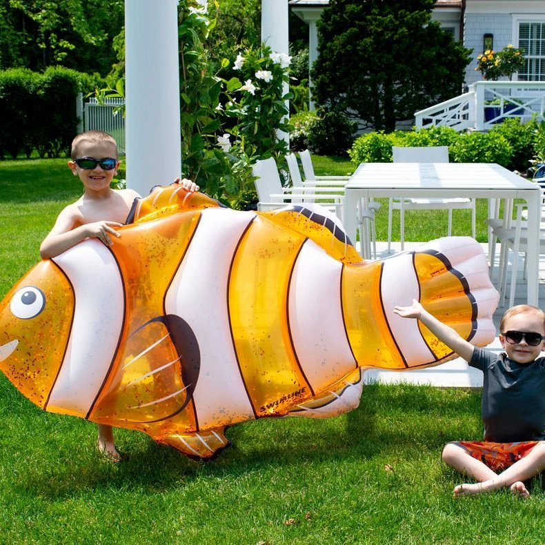 Swimline Clownfish Glitter Mattress - Image 4