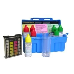 Taylor K-1003 SureCHECK Safety Test, Total Chlorine, Total Bromine, PH, And Total Alkalinity (Hi Range), OTO